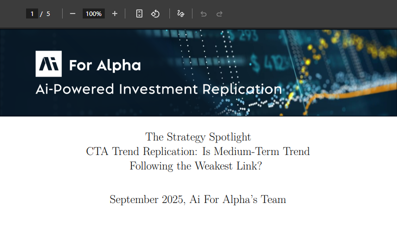 CTA Trend Replication: Is Medium-Term Trend Following the Weakest Link?